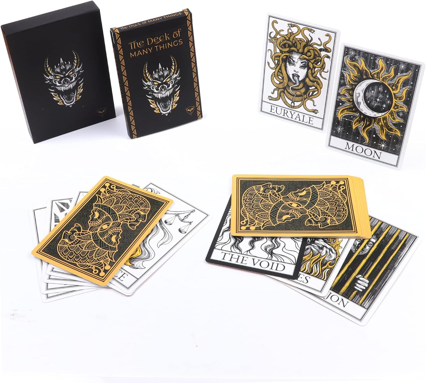 The Deck of Many Things | Compatible with Dungeons and Dragons (D&D) Fifth Edition | for use by Dungeon Masters & PCs