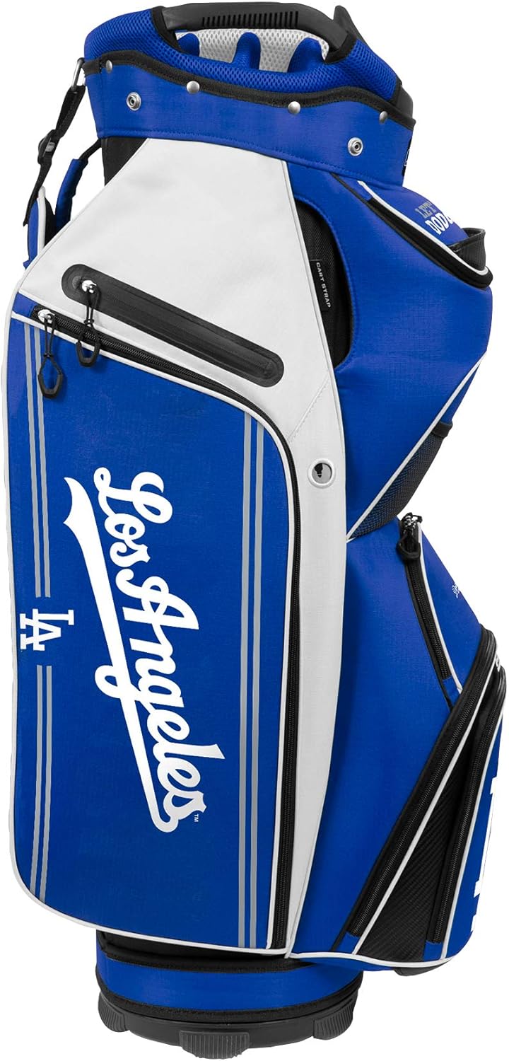 Los Angeles Dodgers Bucket III Cooler Cart Golf Bag : Everything Else