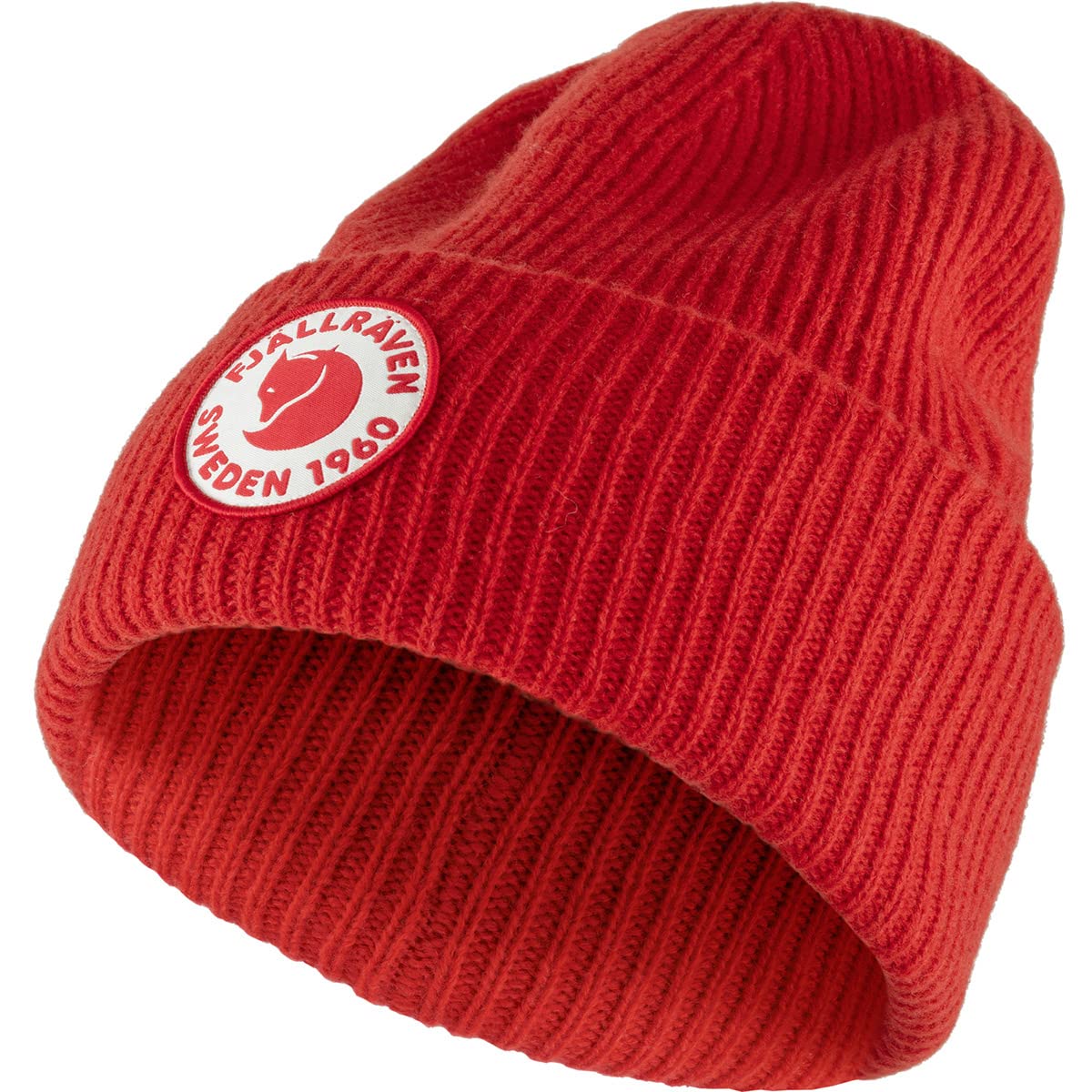 Fjallraven Red Fjällräven 1960 Logo Beanie - True