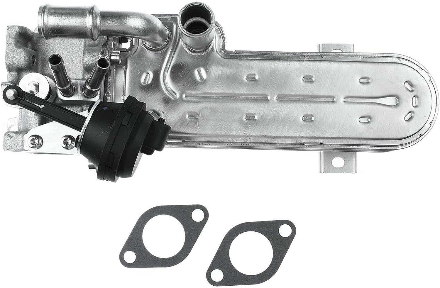 Enfriador EGR con juntas 03G131512L Compatible con Aud1 Se-at Sk0da V-W 2.0 TDI 03G131513J 03G131513D Recirculación de gases de escape de la válvula EGR