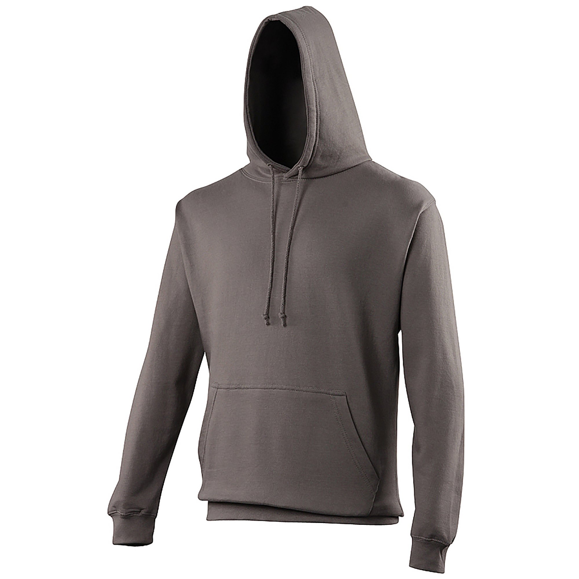 AWDis Men's College Hoodie, Grey (Steel Grey), Large