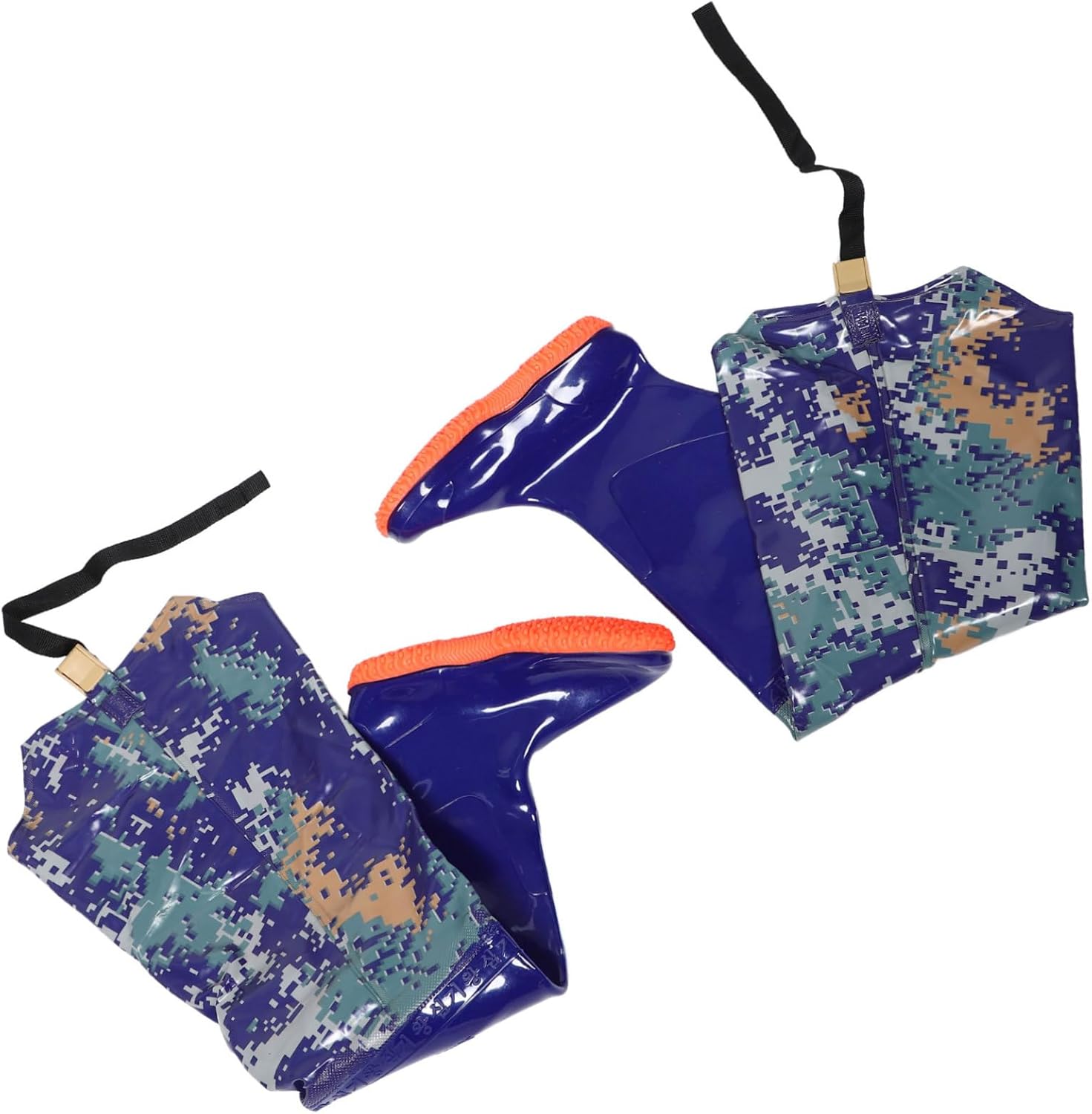 HANABASS High-Boot PVC Waders Non-Slip Sole Rice Planting Shoes for Wet Conditions