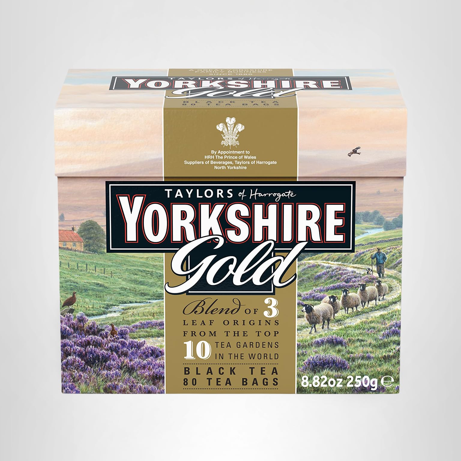 Amazon.com : Yorkshire Tea, Gold, Pillow Tea Bags, 80 Count (Pack