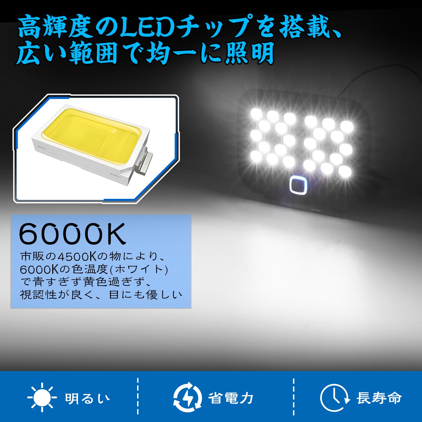 Amazon | OPPLIGHT アルファード40 ラゲッジランプ LED ヴェルファイア