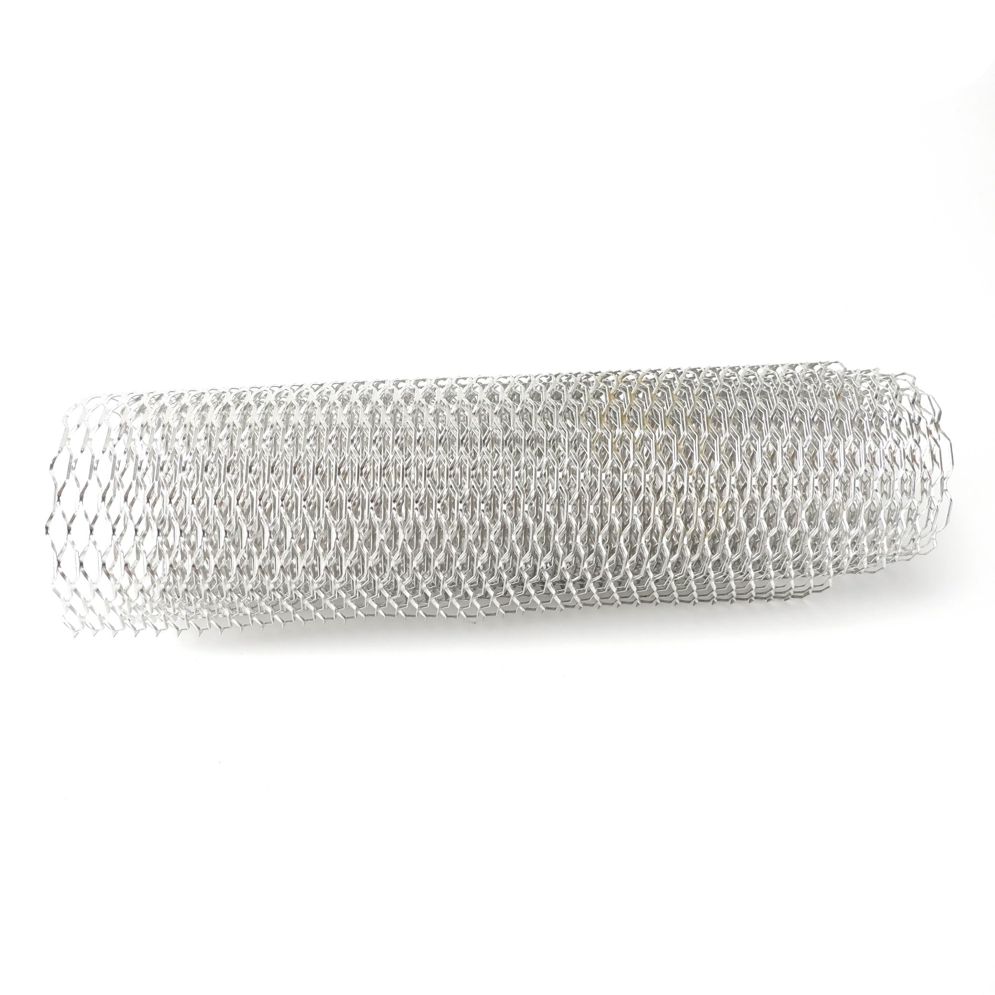 100x33cm Aluminiowa kratka zderzaka samochodu wyścigowego Siatka kratki wentylacyjnej Czarny Srebrny Czerwony Niebieski Tuning Protector Dom Ogród Kratka samochodowa(Sil Hexagon 6x6mm)