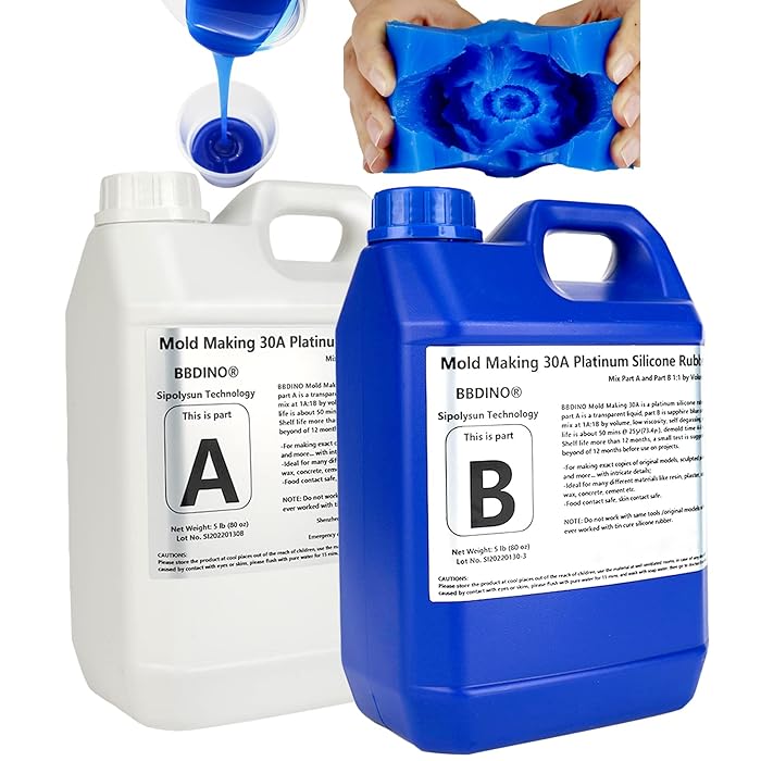 Buy BBDINO Silicone Mold Making Kit, Mold Making Silicone Rubber 30A