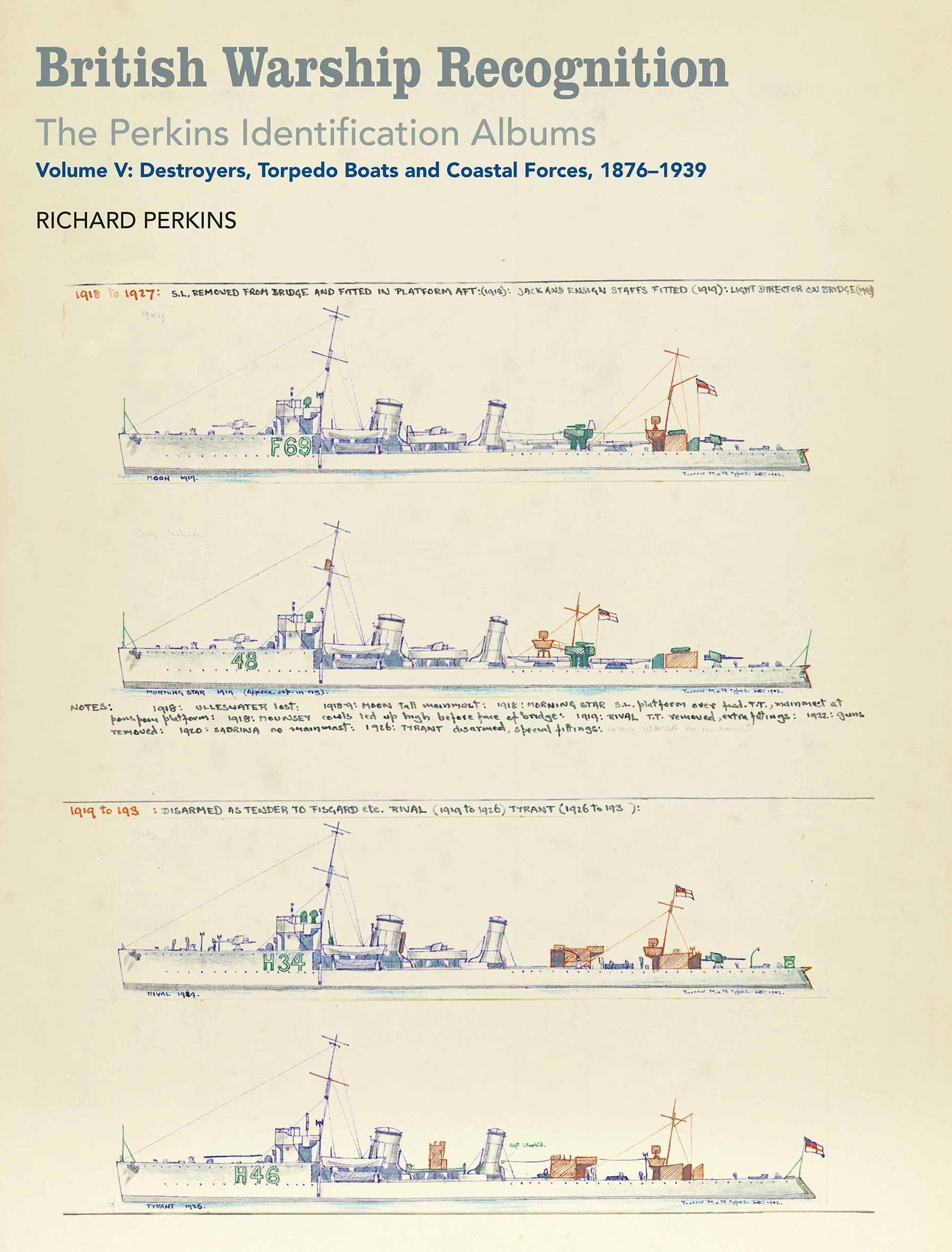 British Warship Recognition: The Perkins Identification Album... - 9781526711120