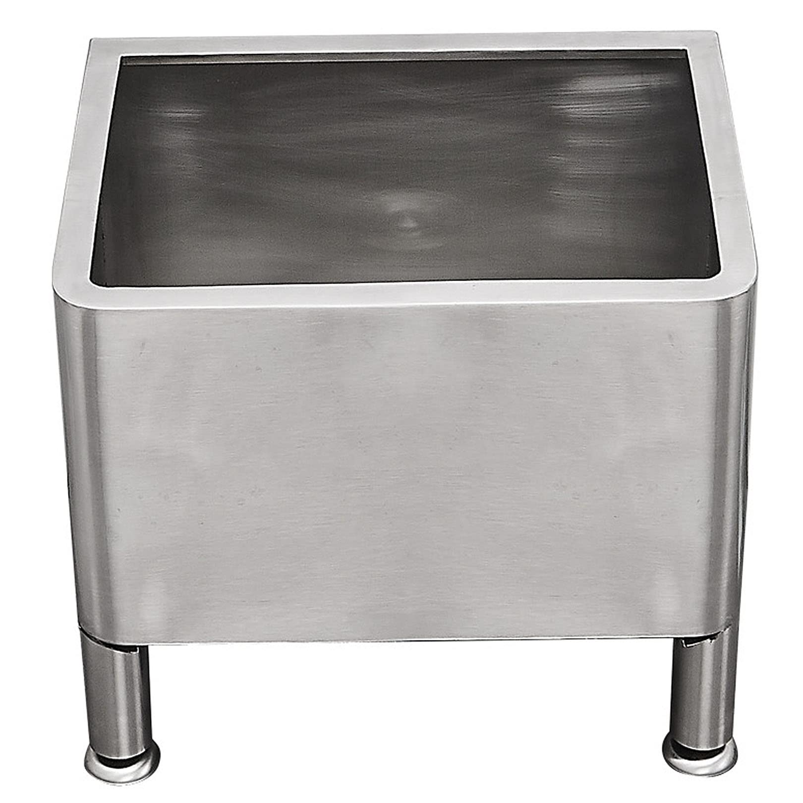 ASerZenith Stainless Steel Floor Mount Mop Sink/Basin With Strainer, Slop Sinks For Commercial Kitchen, Restaurant, Business, Garages, Basements/19.7In