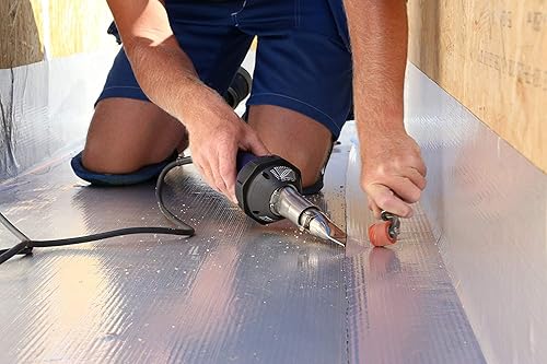 Miniatura 5 de WELDY HT1600D Control Digital Antorcha Caliente Antorcha Pistola de calor TPO PVC PE CPE ECB EPDM Soldador en caliente Soldador de plástico de mano