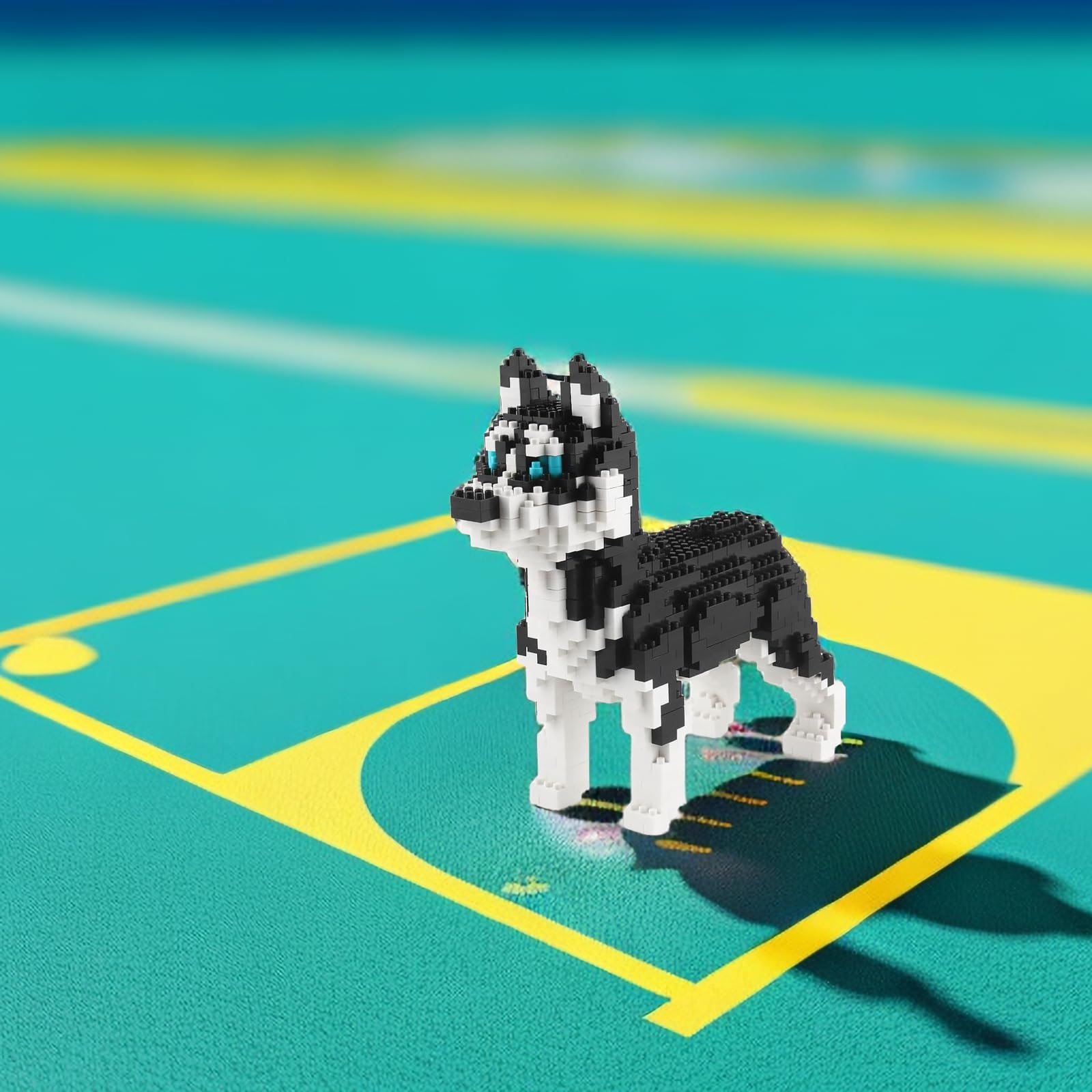 Lot De 5 Mini Chiens En Briques De Construction - Jouet Créatif Décoration - Neuf - Pour 7-8 Ans