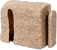 Vista 10 de Beuta Bloque de Inicio de Piedra Artificial – 7" L x 4" A x 6.5" Al – Primera Pieza de Borde de Paisaje Sin Excavación DIY Bloque de Inicio