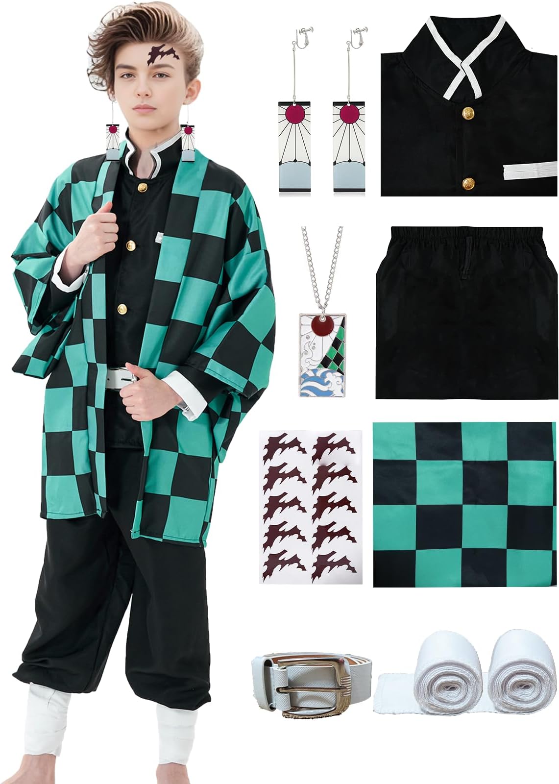 Cosplay Costume Coslpay Outfit for Halloween Kids Adult