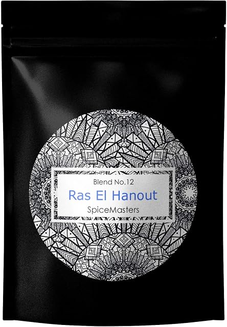 Ras El Hanout - Superior Hand Blended Premium Moroccan Spice Mix by Spice Masters - Easy Meals Quickly - Authentic Made Simple - Free Same Day Dispatch