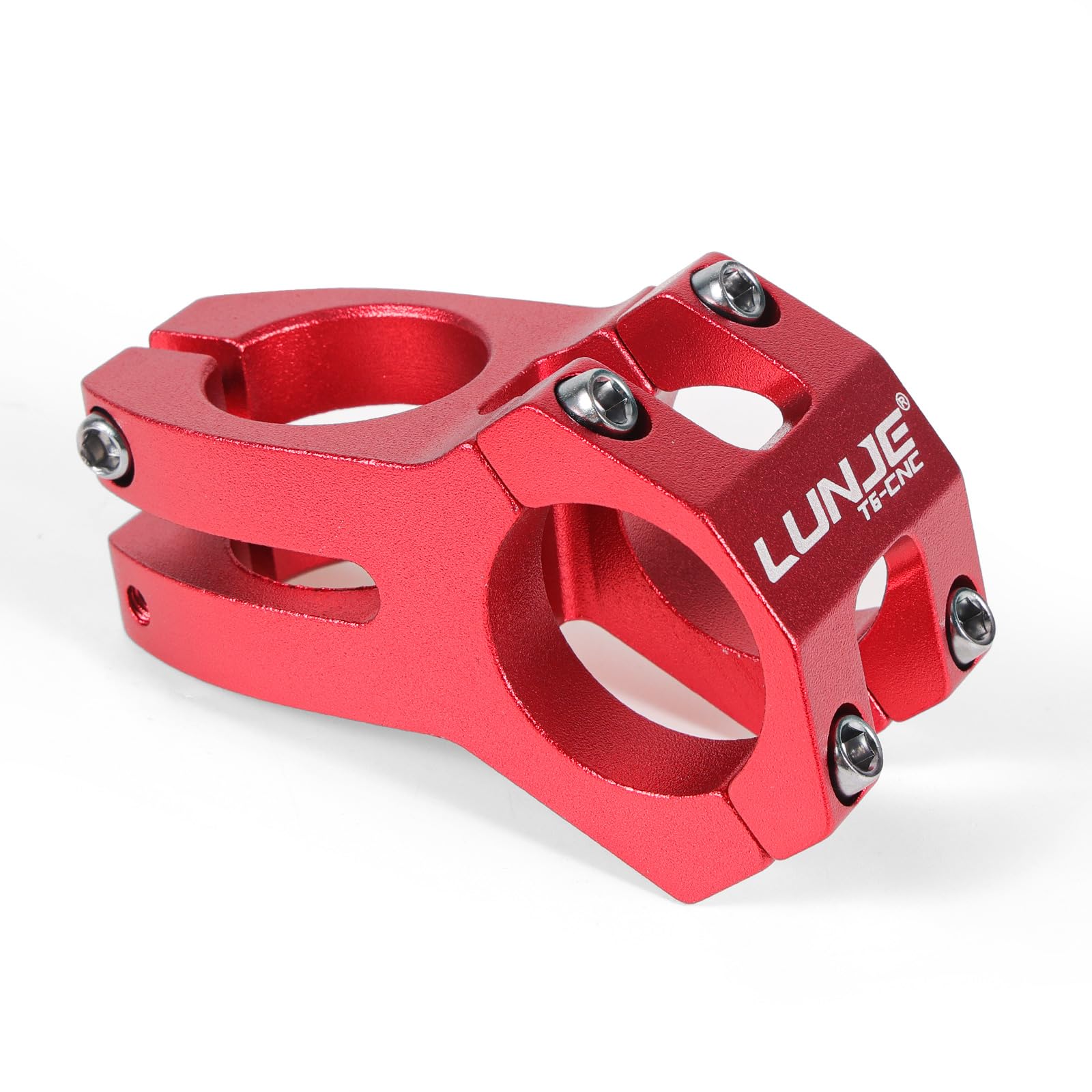Jupsk 31.8mm Bike Stem, Cycling Bike Stem Short Handlebar Stem Lightweight MTB Stem for Most Bicycle Road Bike BMX MTB — image 1