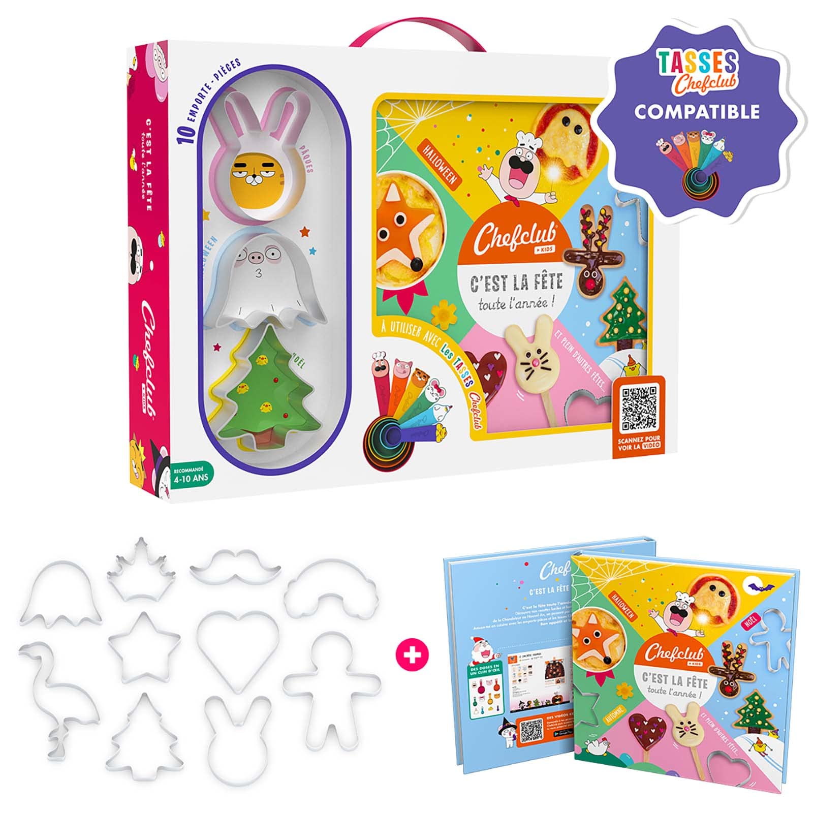 Coffret Chefclub Kids - C'est la fête toute l'année