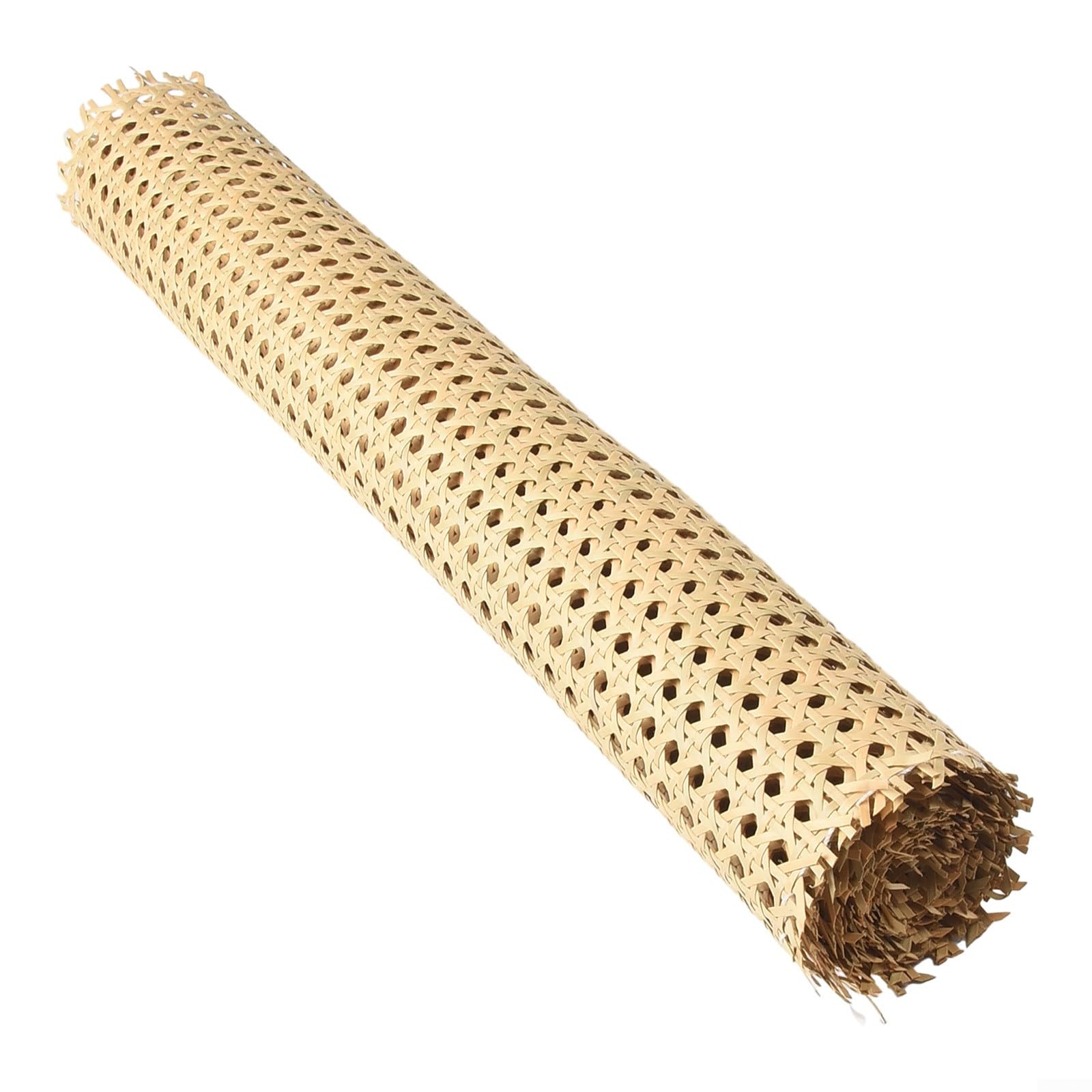 DAZZLEEX Correa de mimbre de malla de ratán para sillas, para una solución duradera y elegante de reparación de muebles, 50 cm x 2 m