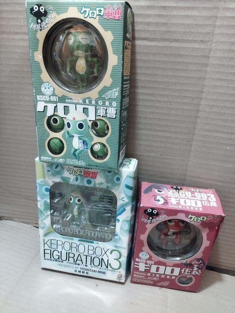 ケロロ軍曹3体セット 専用☆ ケロロ軍曹 ケロロ ぬいぐるみ 指パペット