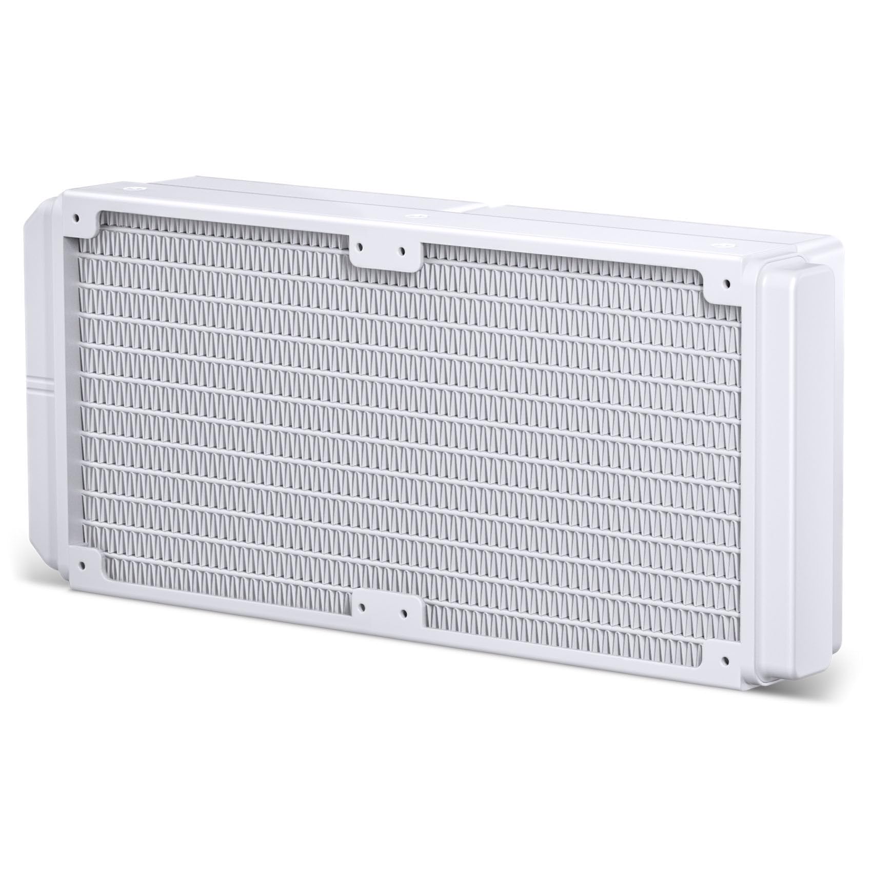 Jonsbo TG-240 AiO chłodzenie wodne – białe, 240 mm CPU chłodnica wody z ARGB, aluminiowym radiatorem i 2 wentylatorami PWM 120 mm