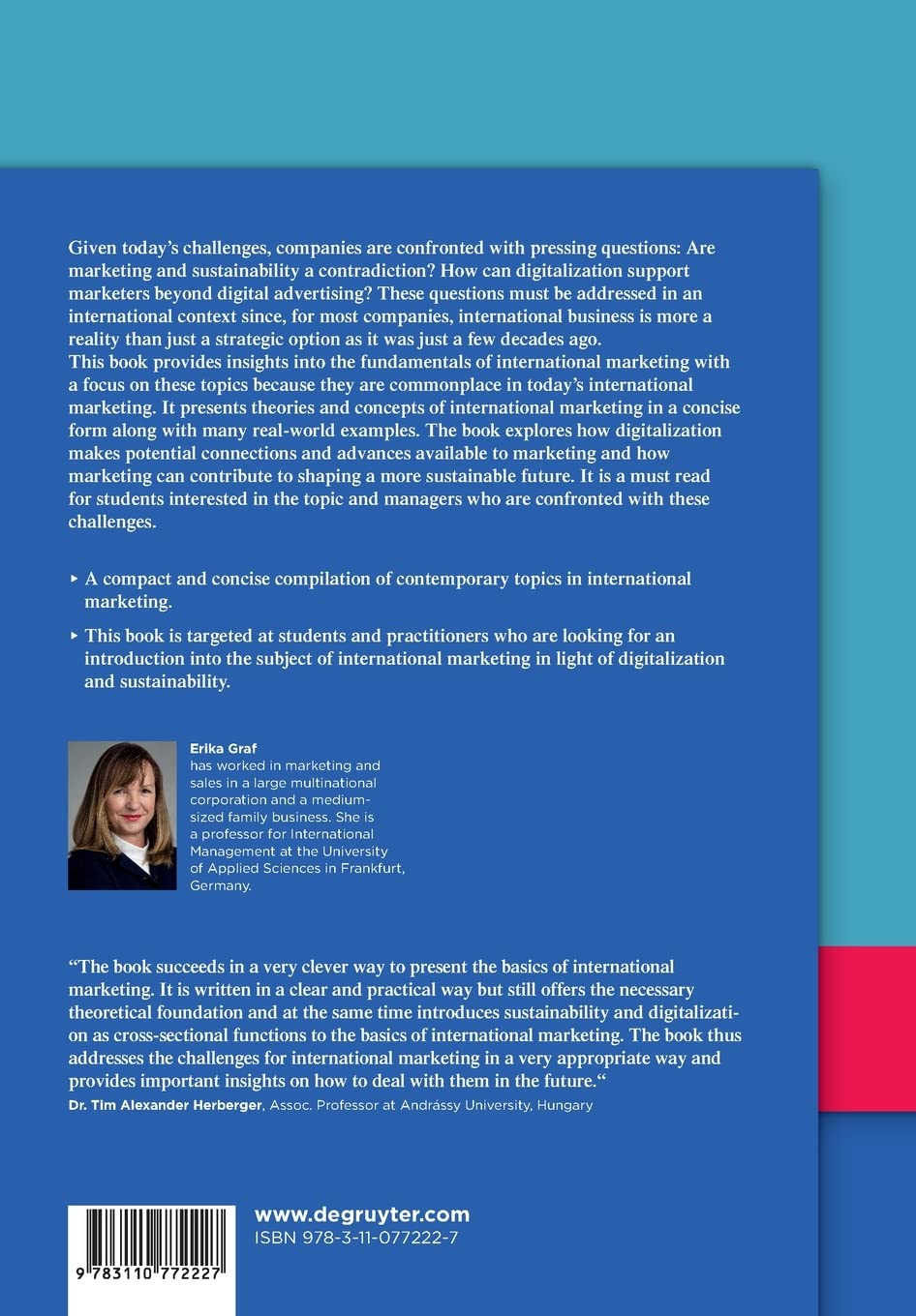 International Marketing in Times of Sustainability and Digitalization