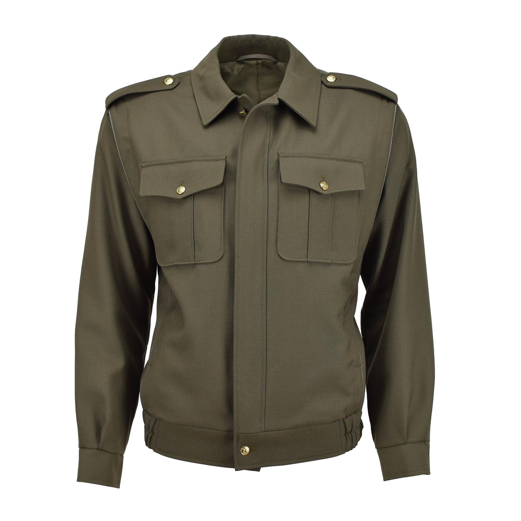 Militar Men's Green Original Czech Army Blouson Field Troops Casual Military Olive Blouse Jacket New