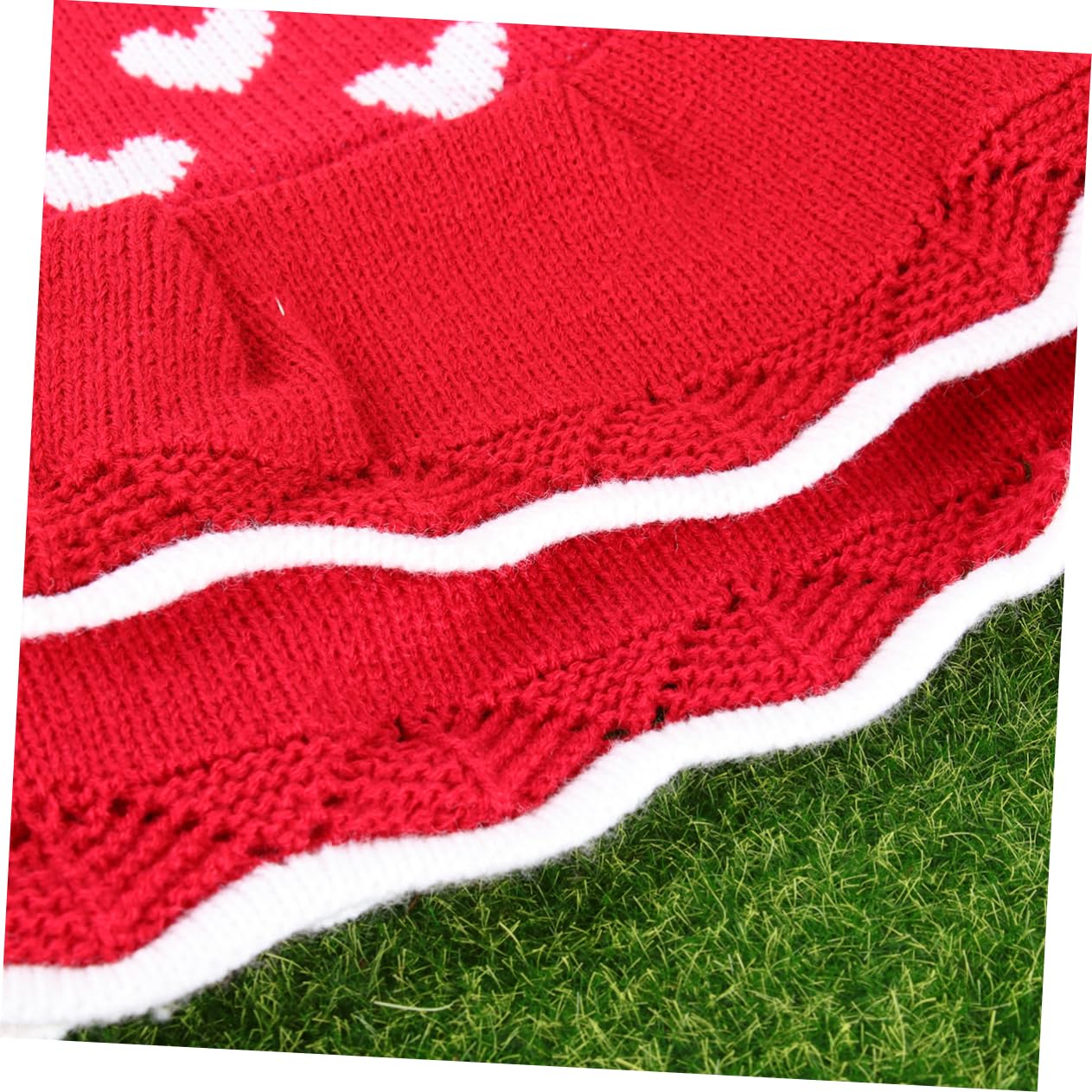 HMJGDHX 3 Pezzi Adorabile Gonna Natalizia per Cani Vestiti per Animali Domestici per Cani Vestito per Cuccioli Abito in Maglia Forniture per Animali Domestici