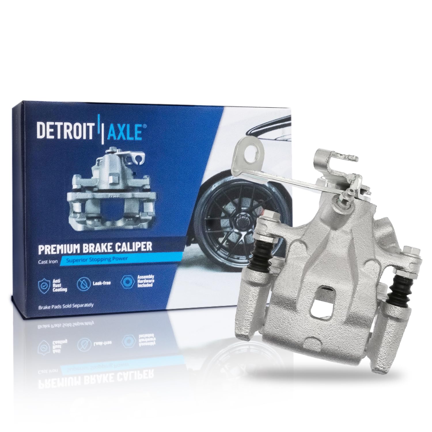 Detroit Axle - Rear Left Brake Caliper for 2013 2014 2015 Mazda CX-5