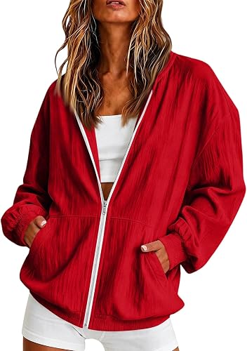 SamLng Lightweight Cardigans For Women Fashion Clothing Summer Jackets Oversized