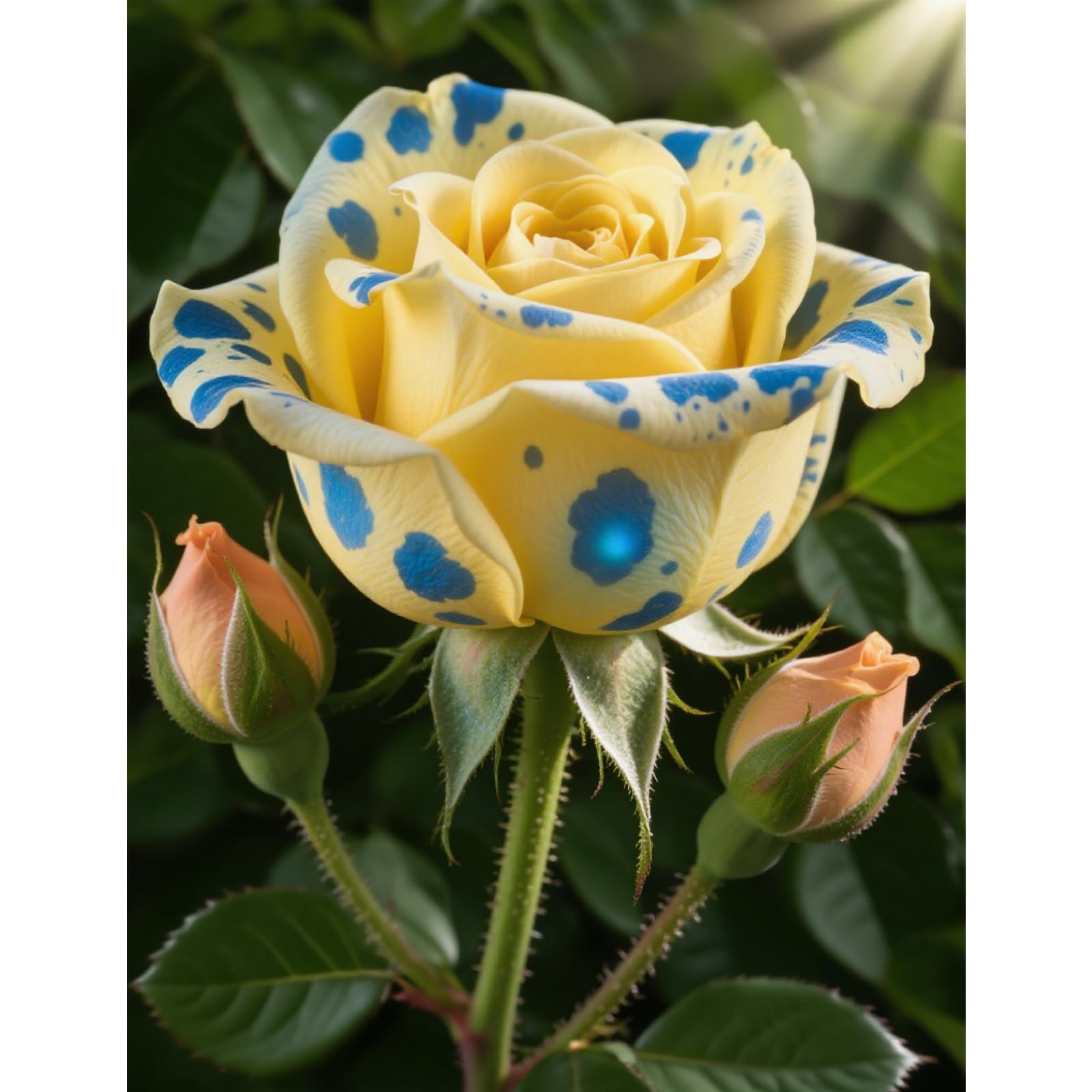 Rose Bulbs for Planting,Flowering Rhizome,Excellent Display Indoor Perennial Balcony Garden Bulbs, Rose-Rhizome UK Mix Surprisingly Spring or Autumn, -4 Bulbs-C