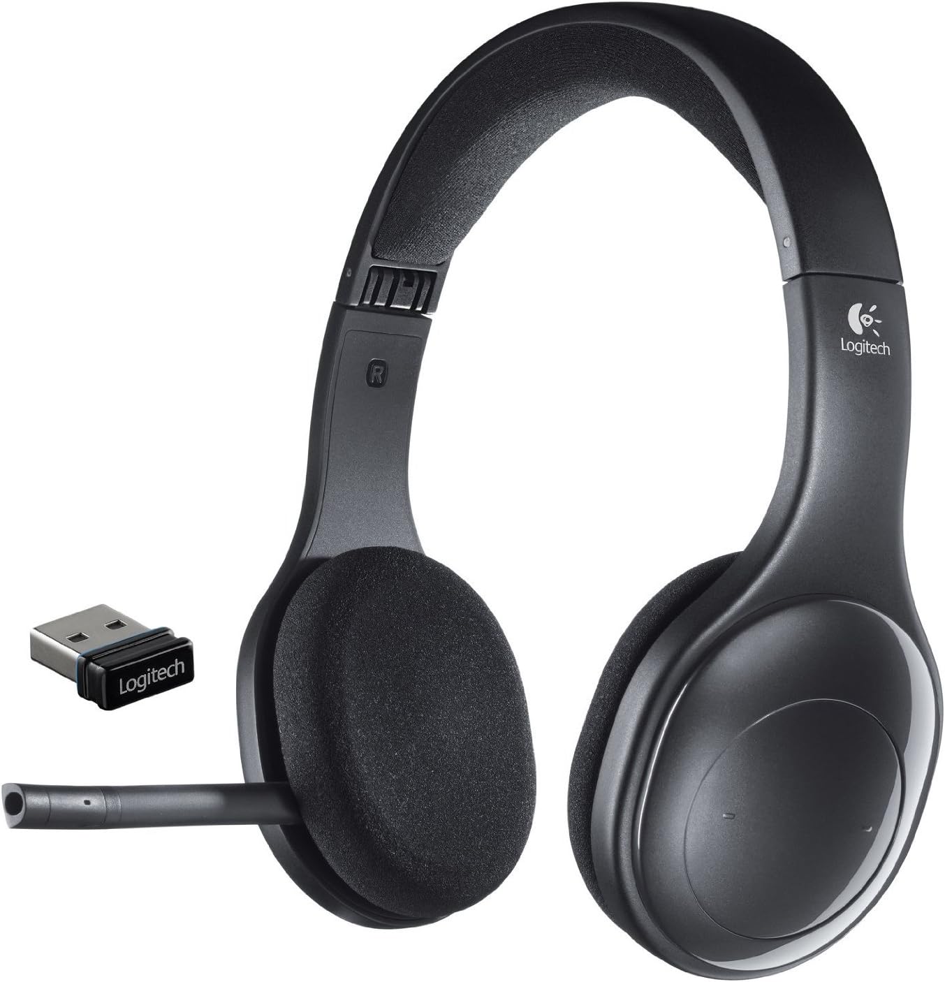 Logitech H800 Bluetooth Wireless Headset with Mic for PC, Tablets and Smartphones (Renewed)
