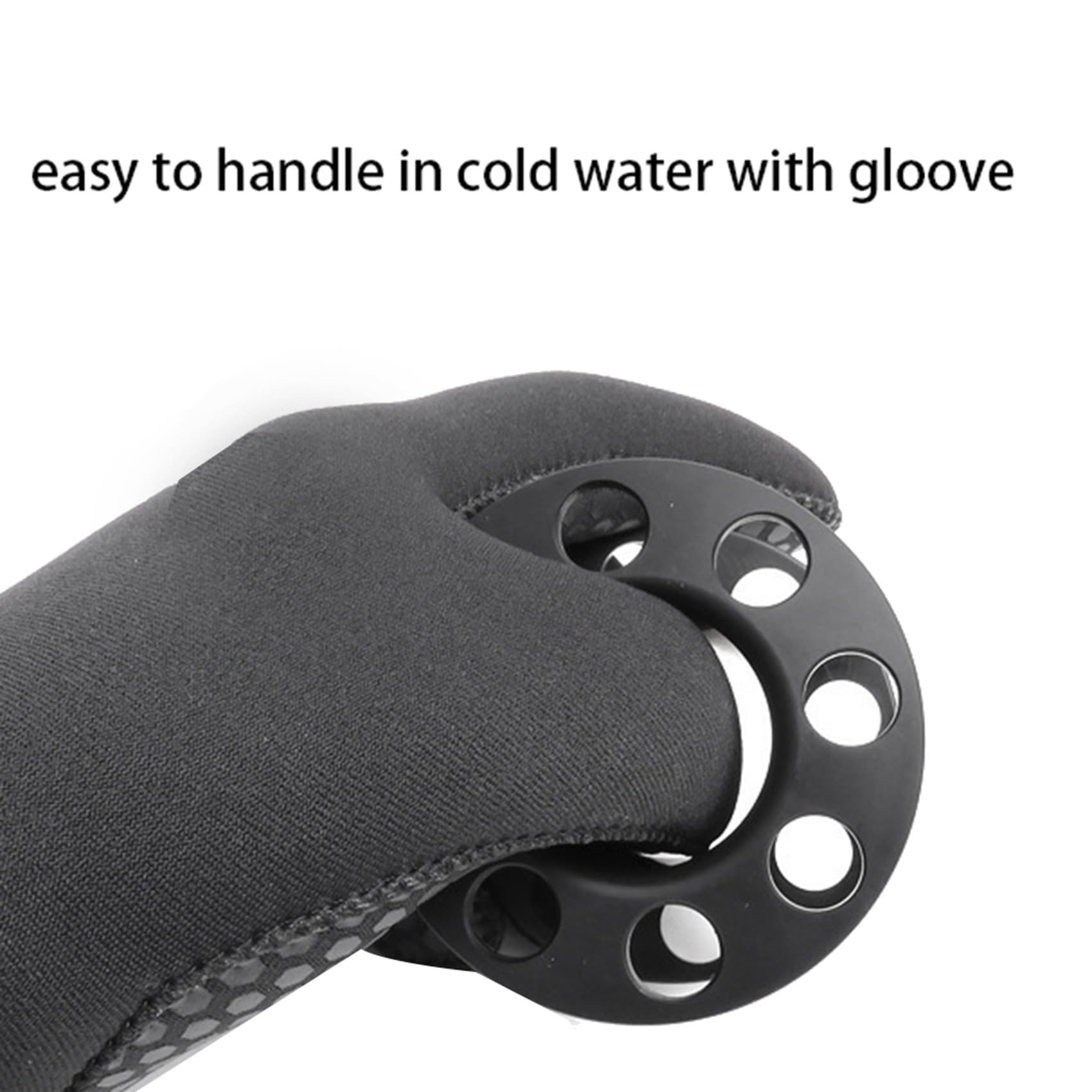 Pteanecay 2pcs 15M Scuba Diving Spool Finger Reel with Stainless Steel Double Ended Hook SMB Equipment Cave Dive