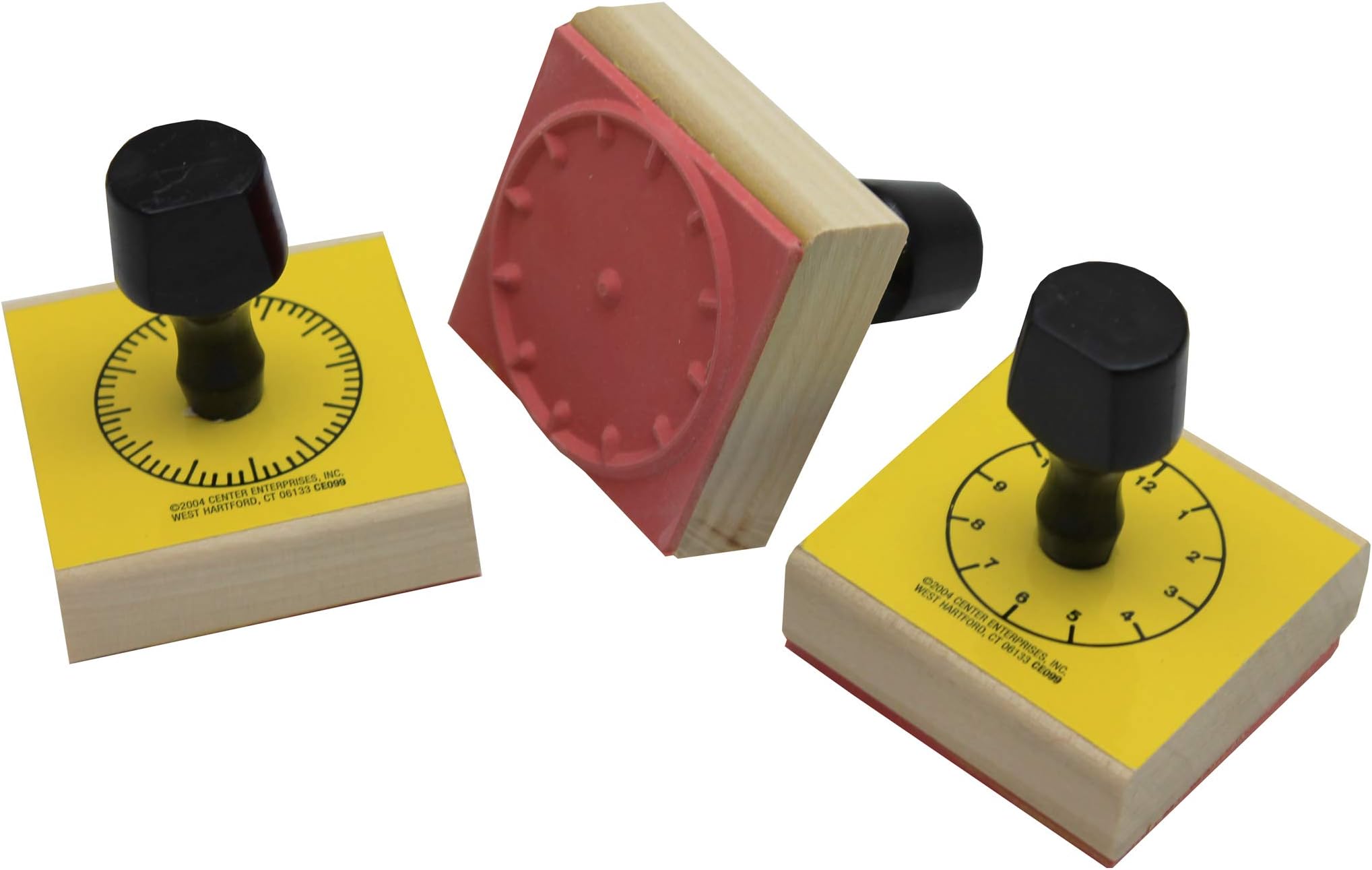 READY 2 LEARN Center Enterprise CE099 3 Clock Set Stamps (Pack of 3)