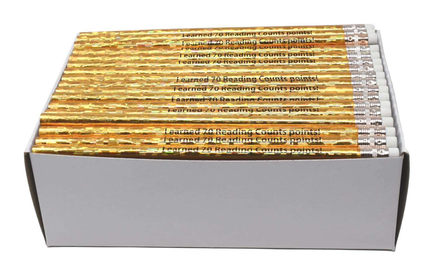 Amazon | 鉛筆Guy Imprinted Glitz 144ラウンド鉛筆to aボックス