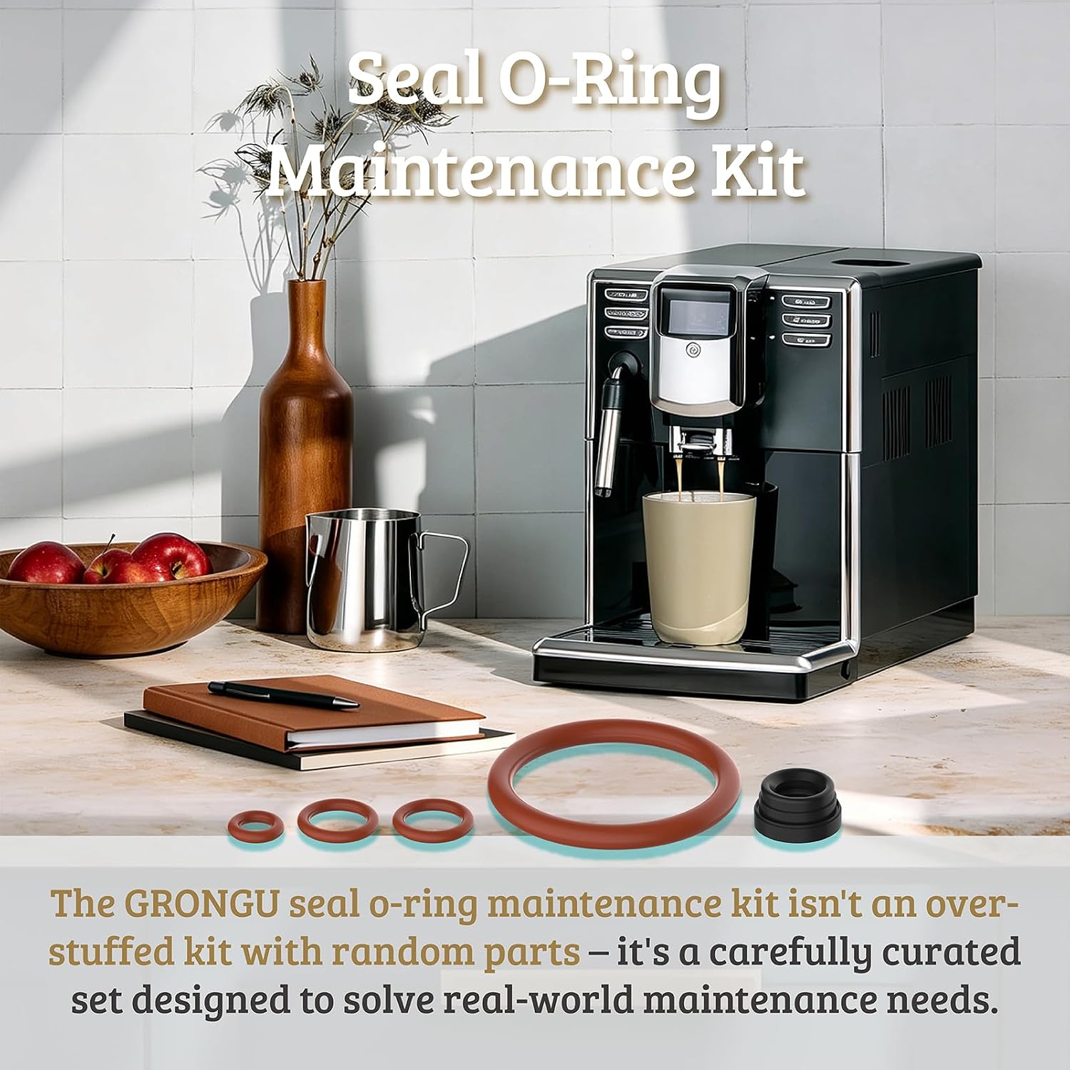 Seal O-Ring Maintenance Kit for Saeco Philips Gaggia Coffee Machines