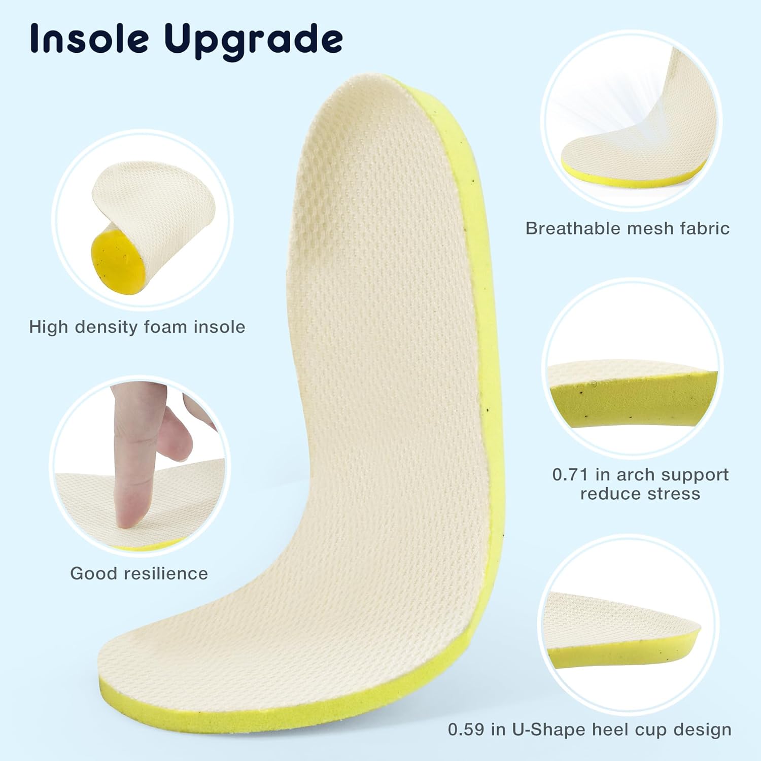 Floranate Light Up Toddler Boys Girls Shoes LED Flashing Lightweight Tennis Walking Sneakers for Toddler and Little Kid - Image 8