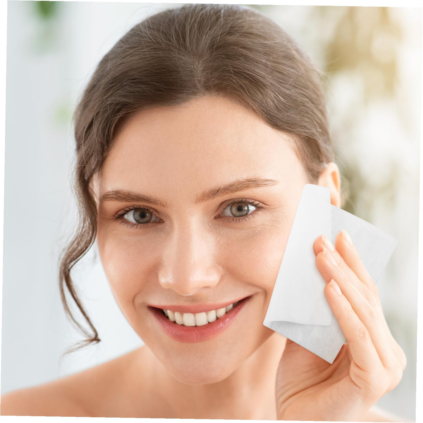 400 Stück Make up Entferner Pads aus Atmungsaktivem Reißfestem Vliesstoff Weich und Hautfreundlich Kompakt und Tragbar für Sanfte Gesichtsreinigung Aller Hauttypen Praktische