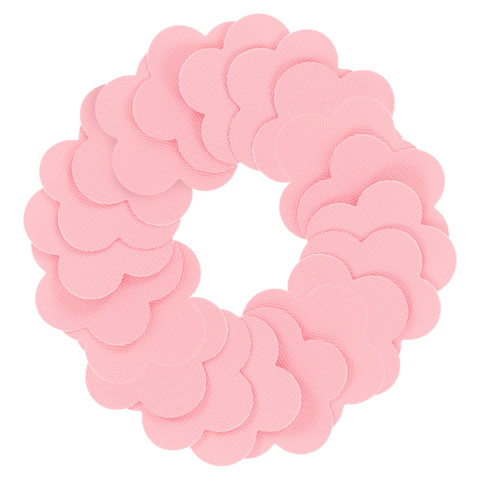 WOONEKY 12Pcs Floral Bathtub Non-Slip Stickers Adhesive Anti-Slip Shower Grip Decals for Safe Bathing Decorative Shower Floor Stickers Non-Slip Tub Grip Stickers