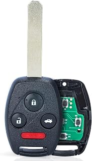 Key Fob Replacement KR55WK49308 Remote Control Car Key Fob for Honda Pilot 2009 2010 2011 2012 2013 2014 2015 | Accord Sedan 2008-2012 4 Buttons 313.8Mhz ID46 Chip 35118-TA0-A00