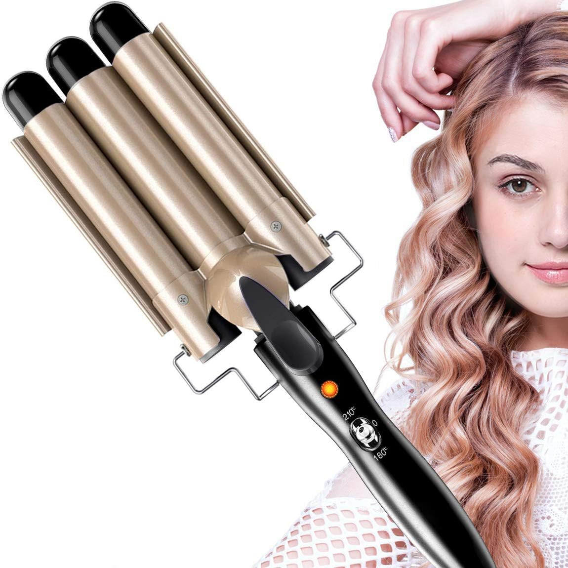 Triple Barrels Curling Iron - Professional 25 mm Curler