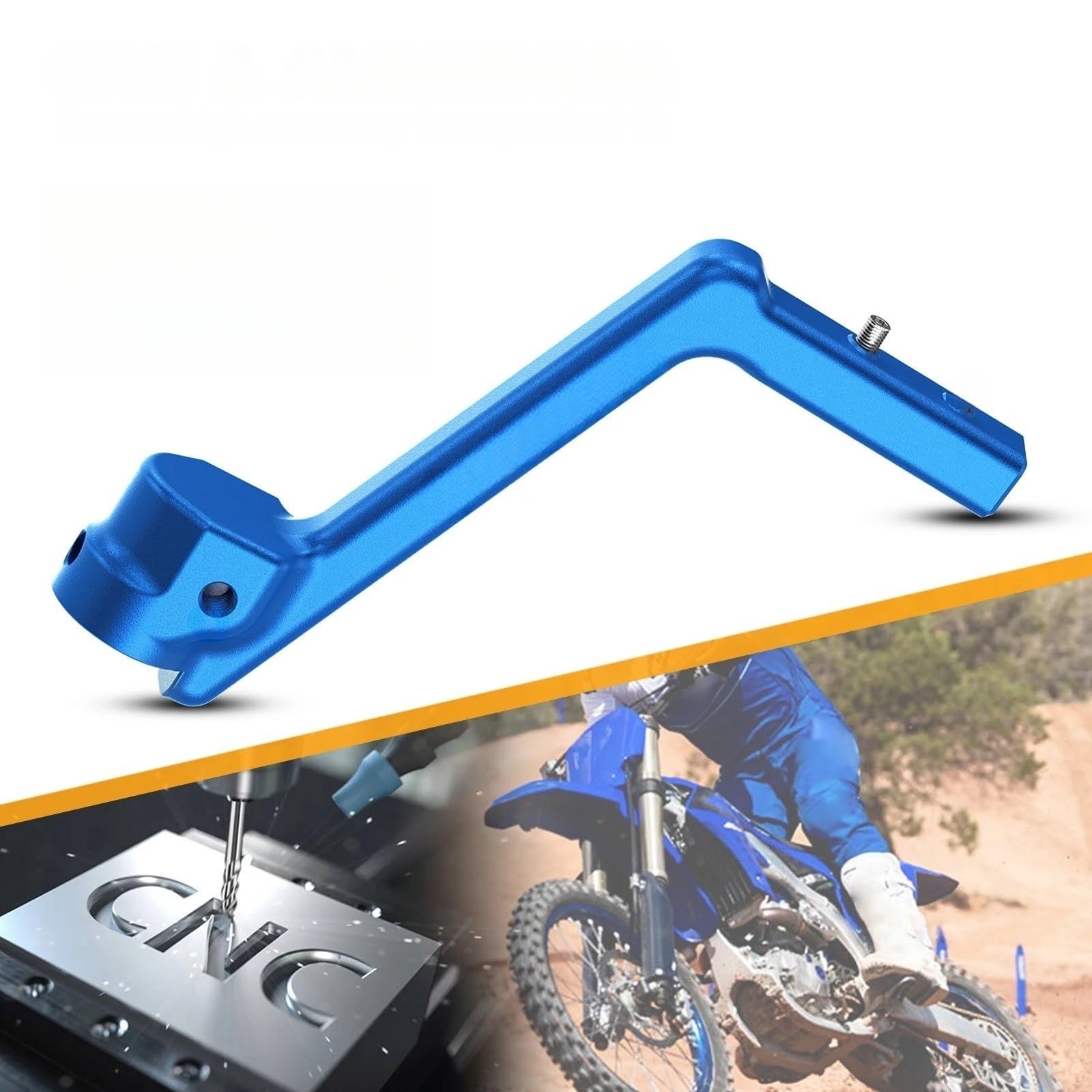 Estriberas de Moto for Y&AMAHA YZ85 YZ 85 2002-2018 2017 2016 2015 2014 2013 Pedal de Palanca de Arranque de Arranque 7075 Aluminio Motocross