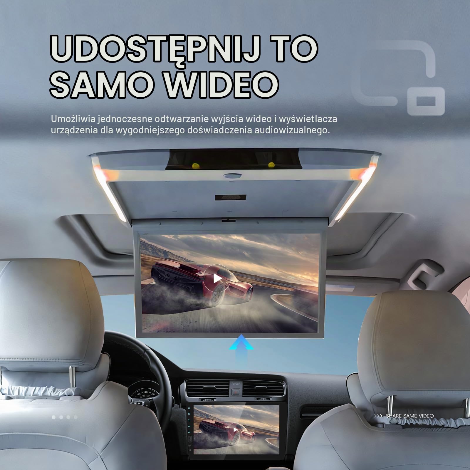 1 DIN radio samochodowe Bluetooth ekran dotykowy 9 cali stereo samochód ekran Double Din radio obsługuje FM, USB, EQ, lusterko do telefonu, z tylną kamerą