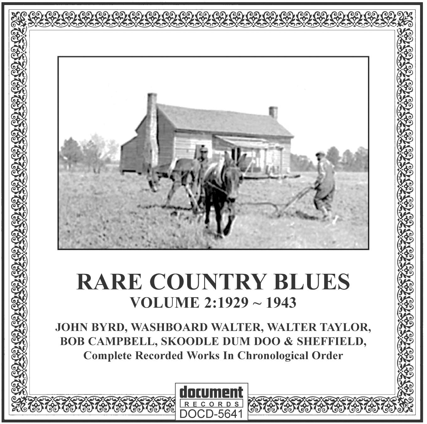 Various - Rare Country Blues Volume 2: 1929-1943 - Amazon.com Music