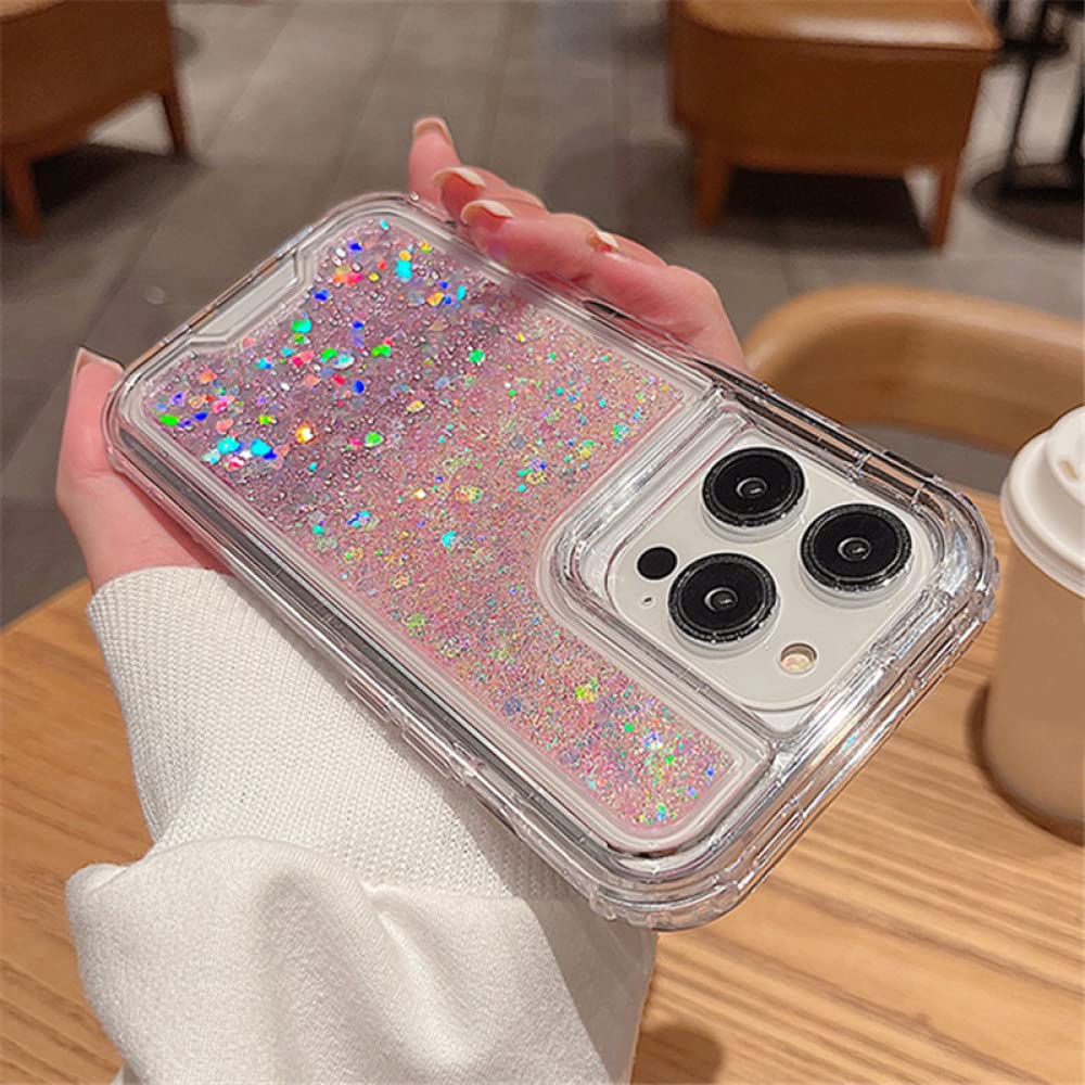 Coque iPhone XR pailletée dégradée transparente antichoc 3en1 robuste - 7