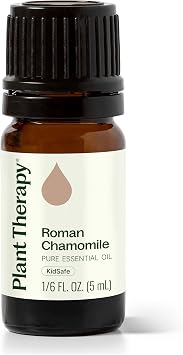 Plant Therapy Roman Chamomile Essential Oil 5 mL 1/6 oz 100% Pure, Undiluted, Natural Aromatherapy for Relaxation and Stress Relief