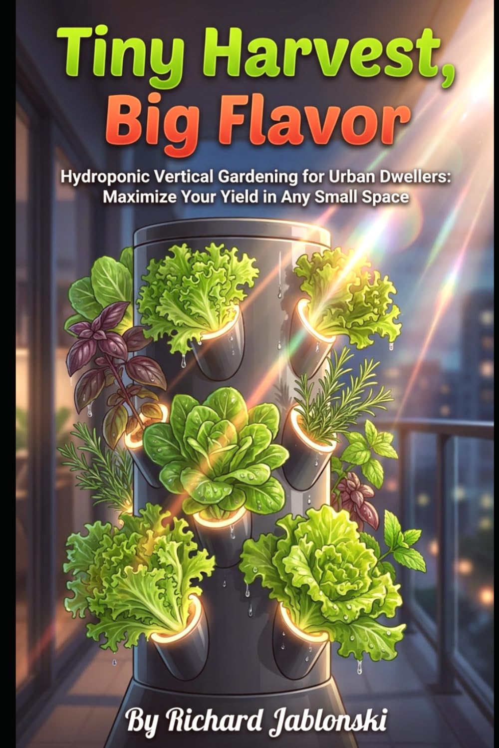 Tiny Harvest, Big Flavor: Hydroponic Vertical Gardening for Urban Dwellers: Maximize Your Yield in Any Small Space (Container Gardening)