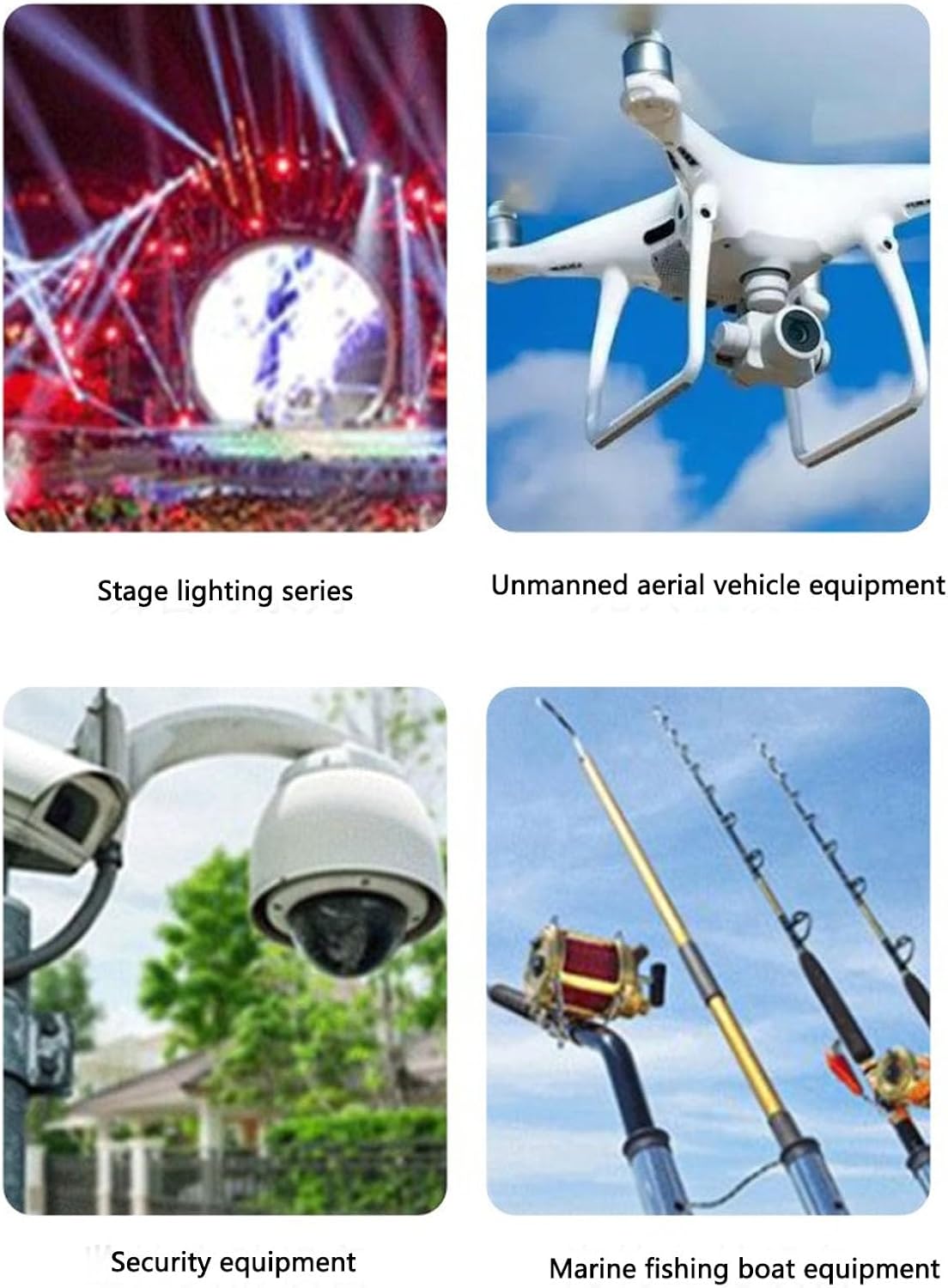 Fafeicy Electric Slip Ring, 360 Degree Rotating Electrical Connector, Motor Slip Ring with 2 Wires 30A, 22mm Diameter, Ideal for CCTV and Robotics Applications
