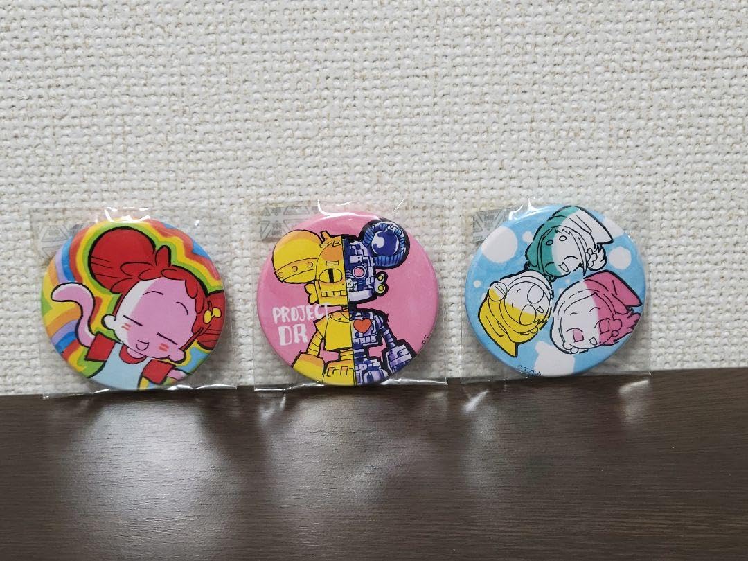 Amazon.co.jp: おジャ魔女どれみ 馬越嘉彦描きおろし 缶バッジ 3種