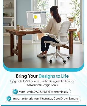 Silhouette Studio Upgrade - Designer Edition to Designer Edition PLUS (Card)