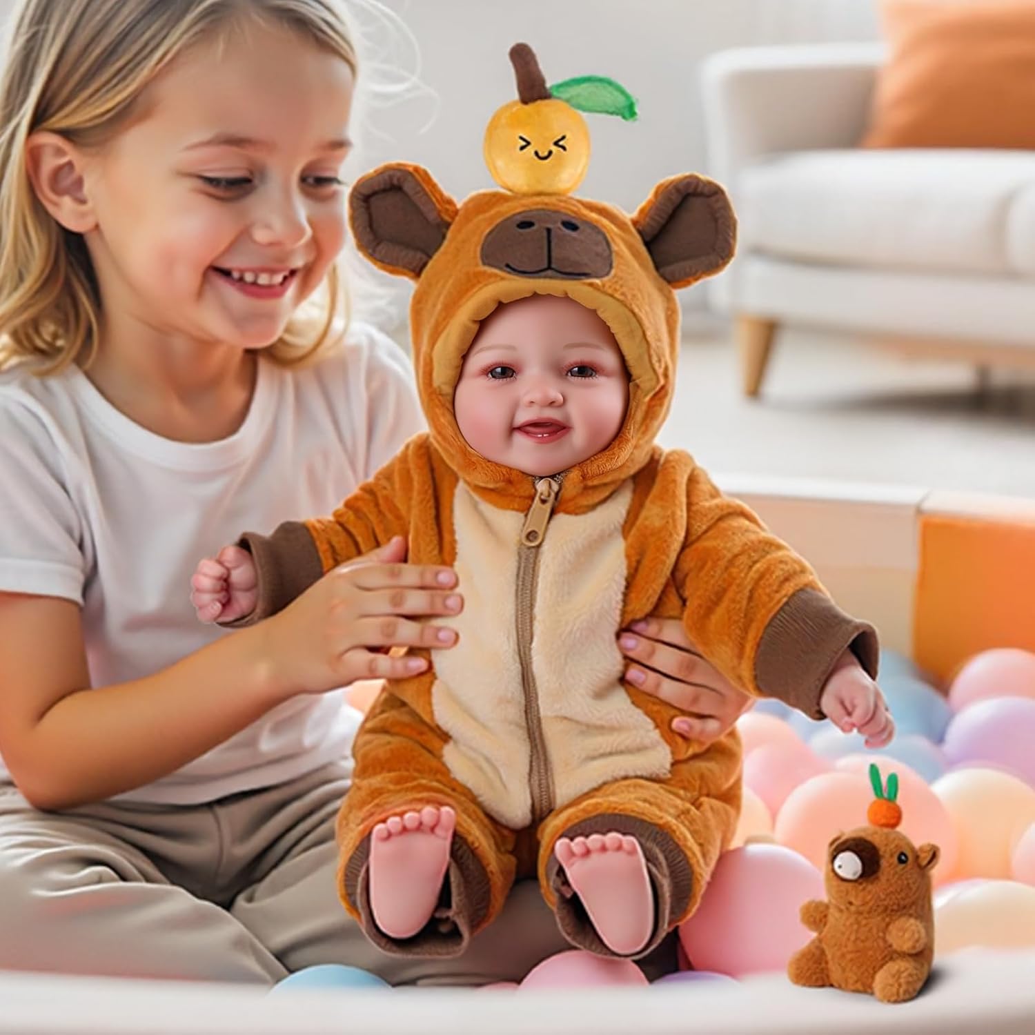 BABESIDE 17-Inch Lifelike...