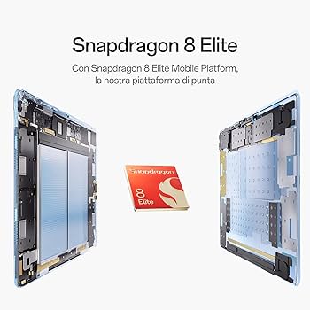 OnePlus Pad 3 Tablet 12+256 GB, processore Snapdragon 8 Elite