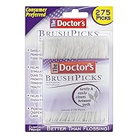 Vista 4 de The Doctor's BrushPicks - Palillos interdentales 120 palillos por paquete (Pack de 6)